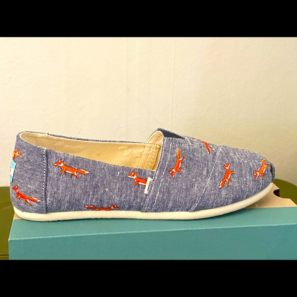 Toms Alpargata Chambray Fox